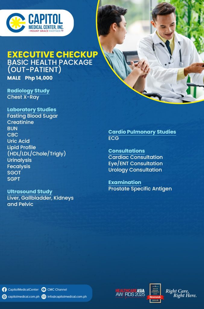Executive Checkup - Basic Male