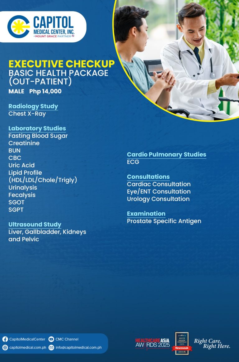 Executive Checkup - Basic Male